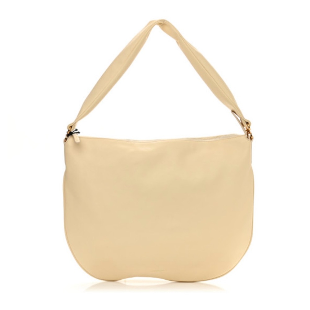 Mansur Gavriel Elegant Cream Shoulder Bag